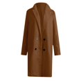 thumbnail image 4 of KIHOUT Manteau Chaud Printemps Hiver Mode Grande Taille Cardigan Manches Longues, Taille P-5TG, 4 of 5