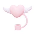 thumbnail image 1 of TopLLC Kitchen Gadgets, Kitchen Accessories, Kitchen Utensils, Kitchen Tool Valentine's Day Straw Straw Stopper Straws cap, 1 of 5