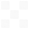thumbnail image 1 of Transemion Portable Pet Playpen Panel Cage Fence Metal Guinea pig Wire plain white Grid 5Set, 1 of 6