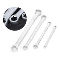 thumbnail image 4 of Wrench, Car Repair Tool, 4Pcs/Set Silver Practical Double End Wrench, For Automotive Car Woodworking Industry, 4 of 8