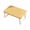 Yellow, variant on SDNall Lap Desk for Laptop, Foldable Laptop Stand for Bed with Stable Wood Surface, Portable Laptop Stand for Desk, Lightweight Mini Table for Sofa, Floor, Breakfast or Drawing