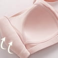thumbnail image 4 of cfhntfmh Full Coverage Bras for Women Soft Breathable Cute Trim Push up Bras Plus Size Comfort Adjustable Strap Mesh Bralettes, 4 of 6