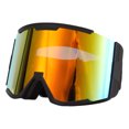 thumbnail image 1 of Skiing Protection Goggles, Ski Goggles Oversized OTG Design Double Layer Lenses Anti Fog  For Snowboarding Black Frame Grey Lens,Black Frame Silver Lens,Black Frame Red Lens,Red, 1 of 8