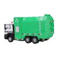 thumbnail image 4 of Garbage Truck Toy, Safe 1:50 Pull Back Garbage Truck Alloy  For Children, 4 of 8