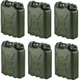 thumbnail image 1 of Scepter BPA Durable 5 Gallon 20 Liter Portable Water Storage Container, Green (6 Pack), 1 of 8