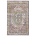 thumbnail image 1 of Turkish Oriental Distressed Ivory Area Rug Floral Carpet, 1 of 5