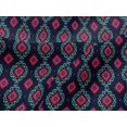 thumbnail image 4 of oneOone Viscose Jersey Fabric Diamond & Swirl Ikat Printed Craft Fabric BTY 60 Inch Wide, 4 of 5