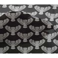 thumbnail image 4 of oneOone Tissu en Viscose Chiffon Imprimé Hibou BTY 42 Pouces de Large, 4 of 4