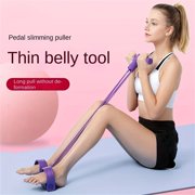 Vaidha 21 Fitness Resistance Bands-4 Tube Pedal Ankle Puller - 2024 New Sit Up Leg Stretch Rope Exercise Bands With Handles, Stretching Workout Fitness Bands For Arm W