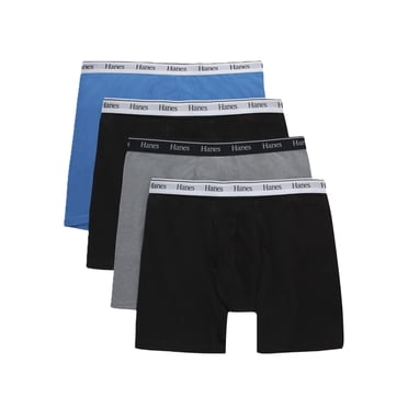Hanes Originals Men's Boxer Briefs, Stretch, Modern Fit, Cool & Breathable