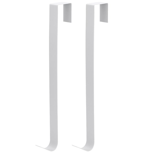 2 Pcs Crochet de Guirlande en Fer Forgé Innovant pour Porte pour Couronnes et Décorations