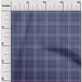 thumbnail image 1 of oneOone Viscose Jersey Fabric Tartan Check Print Sewing Fabric BTY 60 Inch Wide, 1 of 4