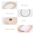 thumbnail image 3 of Lyre Harp, Basswood Lyre Harp Durable Easy To Install Complete with Tuning Wrench for DIY, 3 of 7