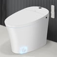 thumbnail image 1 of EPLO Toilette Intelligente, Toilette Bidet une Pièce, Double Rinçage Automatique, Fonctionnement à Capteur de Pied, Toilette Allongée Moderne, 1 of 11