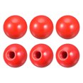 thumbnail image 1 of Unique Bargains Threaded Ball Knobs, 1.97Inch Dia M16 Female Thread Thermoset Round Ball Handles, Red 6 Pack, 1 of 5