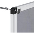 thumbnail image 3 of ;; X ;; Tableau d'Avis Tableau en Feutre Tableau de Messages de Bureau Cadre en Aluminium, 3 of 6
