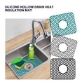 thumbnail image 4 of Kitchen Sink Protector,Non Slip Silicone Pad for Bottom of Center Drain Sink Hot Pot Pan Dishes Bowl Heat Resistant Mat Scratch Resistant Sink Grid Grate Accessories, 4 of 7