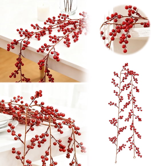 Elegant Garland for Festive Ideal for Mantel and Window Displays in Indoor Outdoor Settings