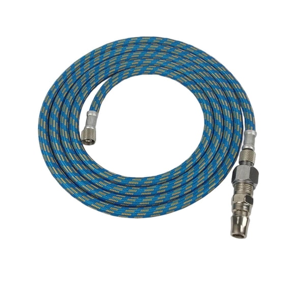 Xingzhi Airbrush Hose 1/8" to 1/4" Adapter Standard 1.8 M 5.9 ft Airbrush Kit Blue