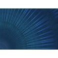 thumbnail image 1 of Ahgly Company Tapis d'Intérieur Rectangulaire Transitionnel Bleu Lavable à la Machine, 7 Pieds x 10 Pieds, 1 of 7