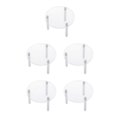 thumbnail image 2 of mmirethe Clear Acrylic Toy Display Show Stand Shelf 5.5cm 5Set, 2 of 6