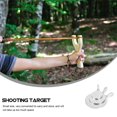 thumbnail image 3 of EIGTHTAIL Archery Steel Targets 12 Pcs Stainless High Strength Indoor Bullseye Sturdy Game, 3 of 6