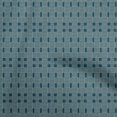 thumbnail image 1 of oneOone Rayon Teal Blue Fabric Check Fabric For Sewing Printed Craft Fabric By The Yard 56 Inch Wide, 1 of 4