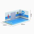 thumbnail image 5 of Car Model Diorama Parking Scenery 1/24 DIY for Model Display Cabinet Car Car Model Lovers F, 5 of 5