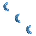 thumbnail image 3 of relayinert Lot de 2 Housses de Patins à Glace Élastiques Protège-Chaussures à Roulettes Unisexe Réutilisables Lavables Portatives Protection de Patinage Fournitures Bleu Clair 3Ensemble, 3 of 6