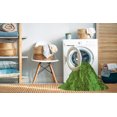 thumbnail image 2 of Ahgly Company Tapis d'Aire Rectangulaire Transitionnel Vert pour Intérieur, Lavable à la Machine, 5 Pieds x 8 Pieds, 2 of 7