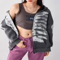 thumbnail image 2 of Skeleton Print Sweatshirts for Women with Long Sleeves and Zip Up, 2 of 9