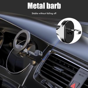 Support de téléphone magnétique pour voiture Air Vent Support de téléphone magnétique pour support de téléphone magnétiques pour voiture réglable Air Support de téléphone d'évent compatible pour le montage de téléphone magnétique
