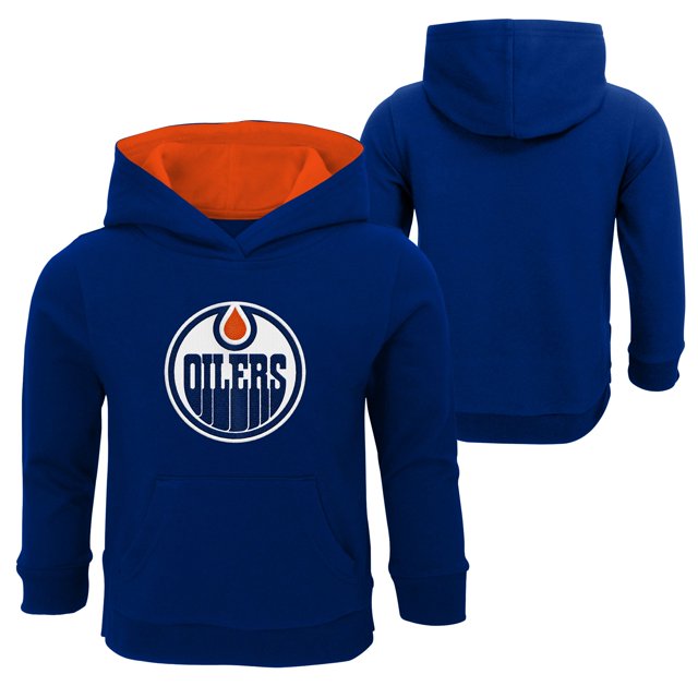 Outerstuff Toddler Edmonton Oilers Prime Basic Pullover Fleece Hoodie