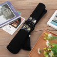 thumbnail image 4 of Delaman Pen Case, Pen Case Fabric Pen Case Roll Up Pencil Bag Pouch with Pockets, 4 of 8