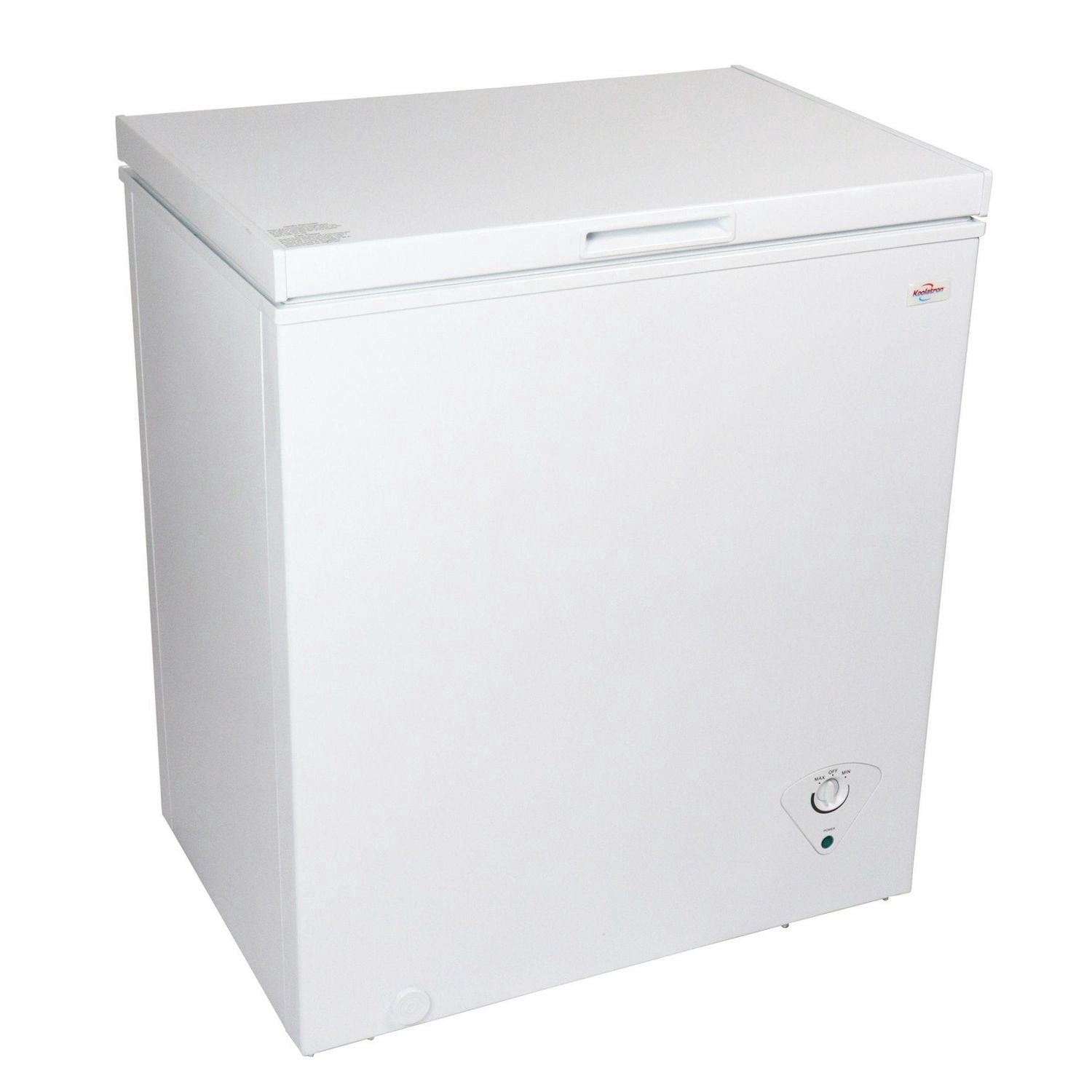 Koolatron 5.0 cu ft Compact Chest Freezer with Manual Defrost, Energy Efficient (155L), White