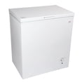 thumbnail image 1 of Koolatron 5.0 cu ft Compact Chest Freezer with Manual Defrost, Energy Efficient (155L), White, 1 of 9
