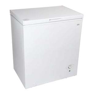 Koolatron 5.0 cu ft Compact Chest Freezer avec défrost manuel, Energy Efficient (155L), blanc