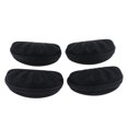 thumbnail image 2 of MERIGLARE 4Pcs EVA Zipper Eyeglass Box Glasses Case Eyewear Protector Container Holder Black, 2 of 9