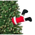 thumbnail image 2 of Mr. Christmas Mr. Christmas Animated Kicking Santa Christmas Tree Decoration, 2 of 4