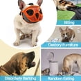 thumbnail image 3 of Short Snout Dog Muzzle Bulldog Muzzle Adjustable Breathable Mesh for Training Biting Barking, 3 of 8