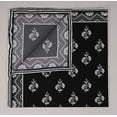 thumbnail image 4 of Vargottam Luxury Collection Dinner Table Linen Dcor Cotton Napkin Printed Fabric Reusable Napkins Set Of 12, 20 X 20 - Asian Block, 4 of 6