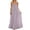 Purple, variant on Long Floral Dresses for Women Womens Flowy Cami Dress Summer Casual Backless Sleeveless Boho Spaghetti Strap Loose Fitting Ruffle Beach Maxi Dresses Green M