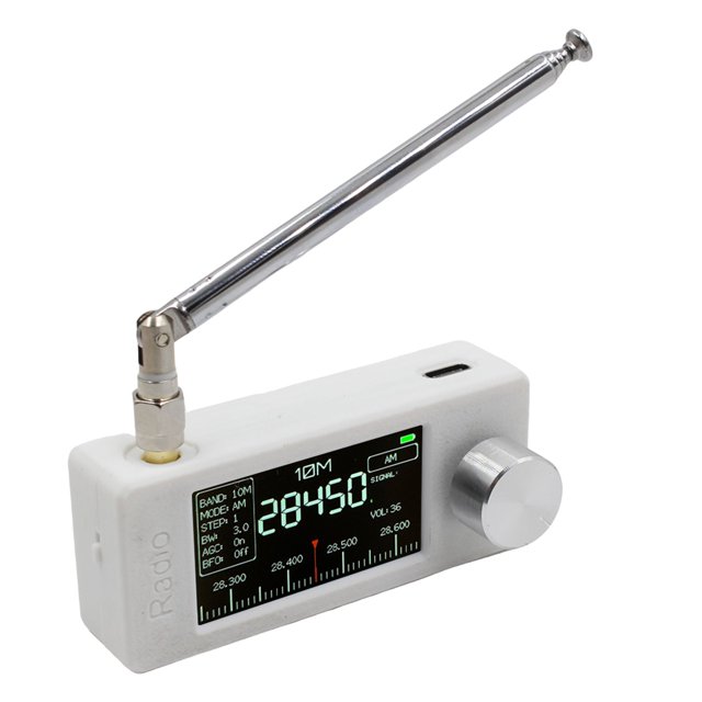 SI4732 Radio Portable 0.5-108MHz LSB AM FM Mini Récepteur Radio de Poche Tout-Bande