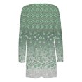 thumbnail image 5 of CEHVOM Cardigan à Imprimé Floral pour Femmes, Mode Décontractée, avec Poches, Manches Longues, Liquidation, 5 of 5