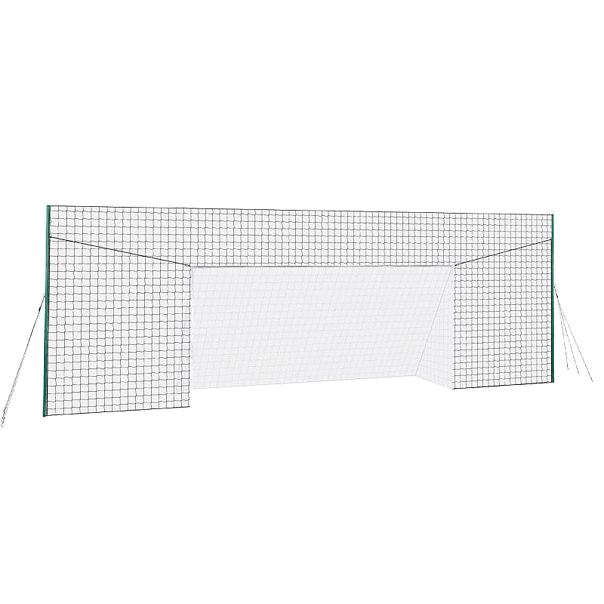 Open Goaaal JX-OGFL2 Soccer Practice Net Rebounder Backstop with Goal, Large