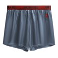 thumbnail image 3 of Mens Underwear Home Wear Relaxed Color Block Boxers Shorts Daily Comfort Underwear Blue L, 3 of 3