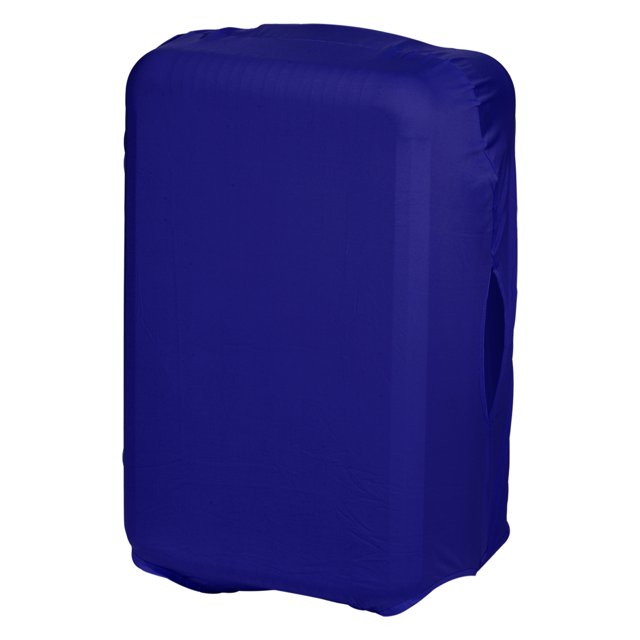 Unique Bargains Elastic Silk Travel Luggage Cover, Washable Protective Suitcase Protector Bag Blue for 24 Inch Wheeled Suitcase