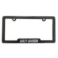 thumbnail image 1 of Harley-Davidson Cadre de Plaque d'Immatriculation Aspect Fibre de Carbone, 1 of 1