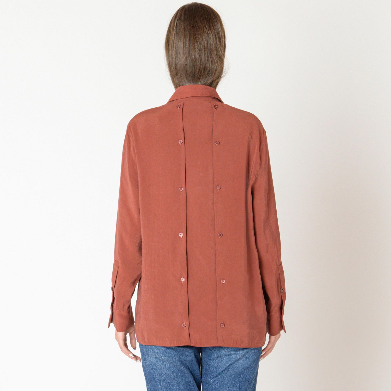 Devoted, Button Back Blouse, Sizes XS-XL