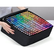 LNGOOR 40/60/80/100/168 Colors Art Markers Alcohol Markers Professional Art Pen Dual Tips Permanent Marker For Adults & Kids Alcohol Based Sketch Markers For Painting Set  School Supplies